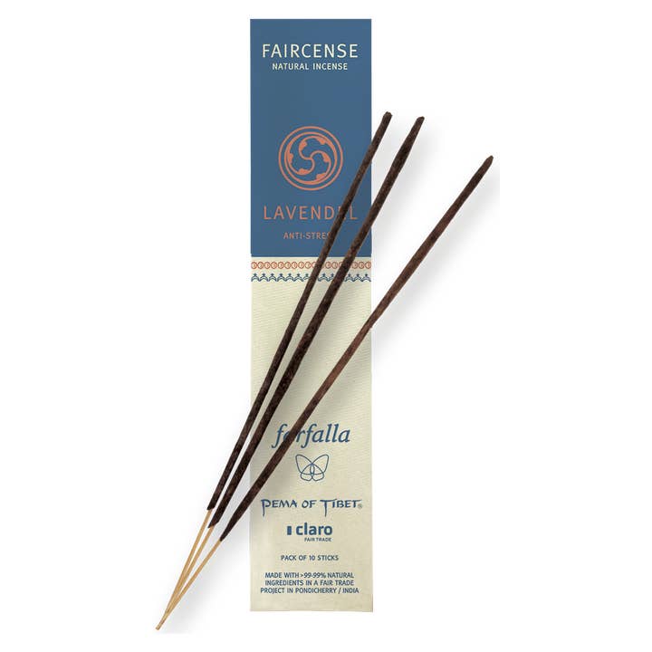 Lavender/Anti-Stress, Faircense Incense Sticks for wholesale by farfalla