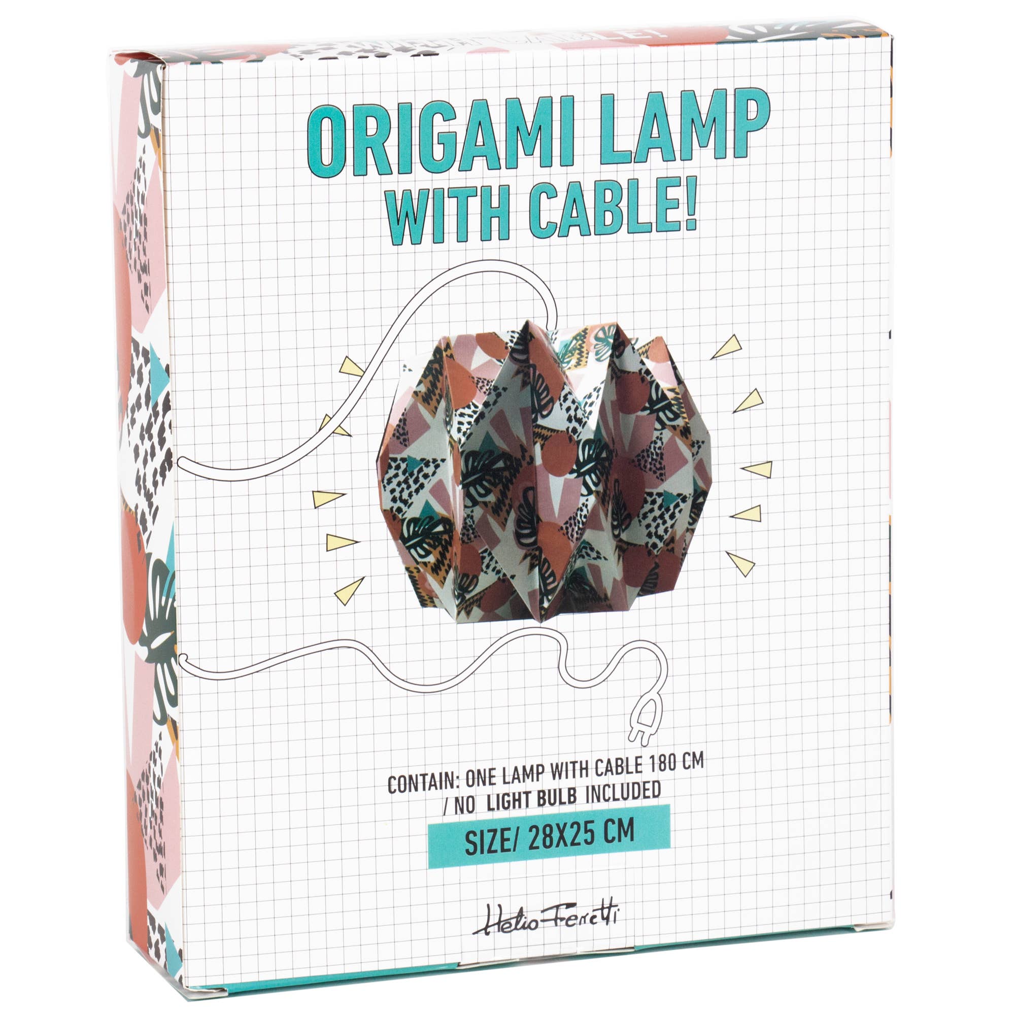 Helio Ferretti – wholesale Accent-/skrivbordslampa – HEXAGON ORIGAMI LAMPA HF0