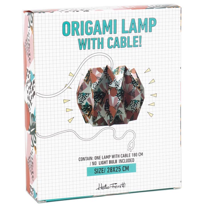 LAMPE ORIGAMI HEXAGONE HF pour la vente par Helio Ferretti