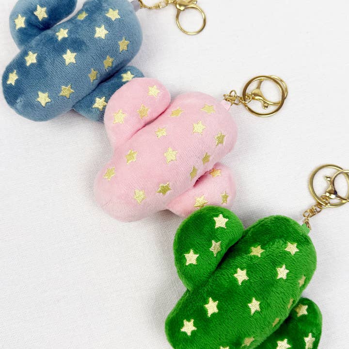 MIX COLOR Cactus Plushie Key Chain for wholesale on Faire5