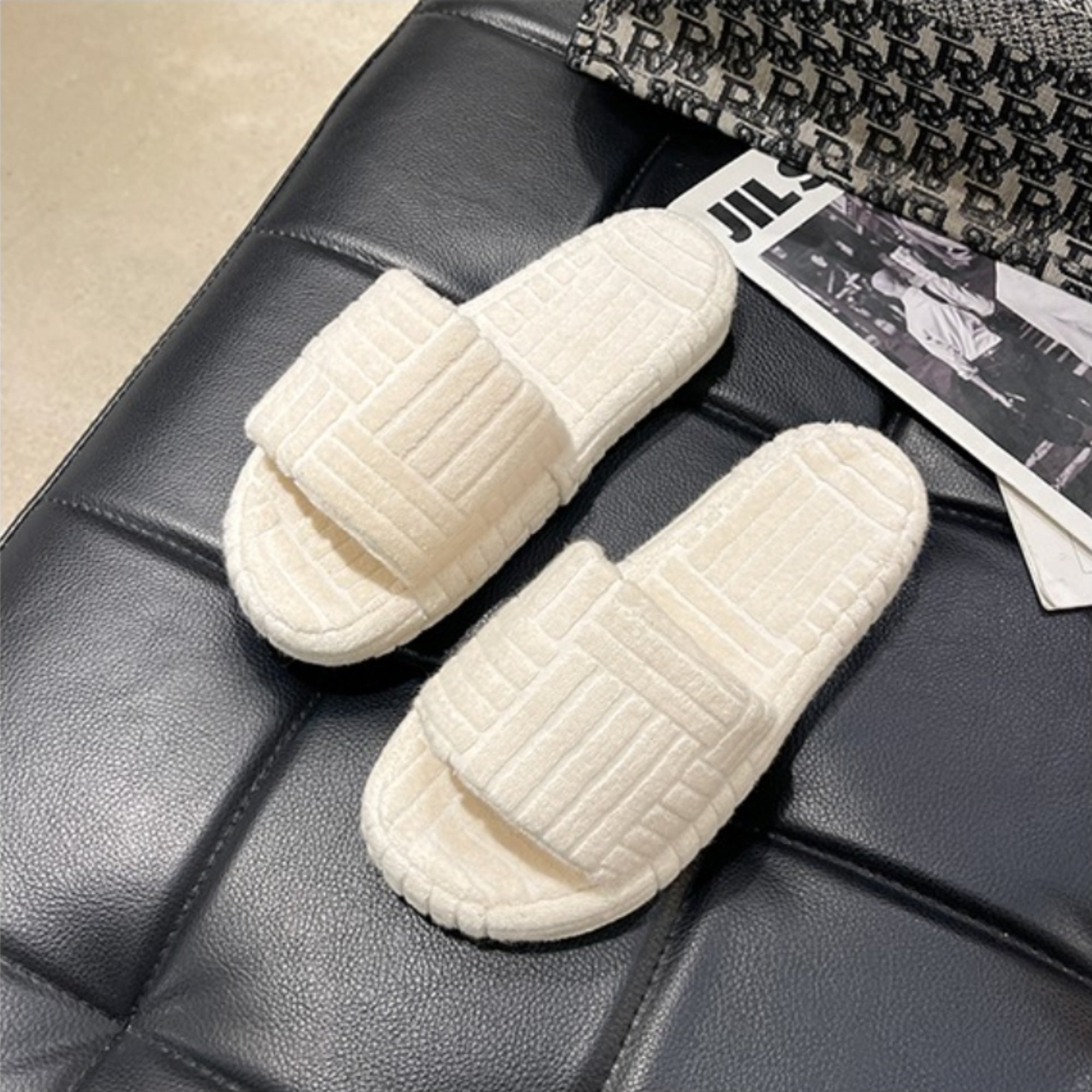 DrifWoo - Vente Chaussons – femme - Sandales élégantes pour femmes, pantoufles de maison, chaussures d'été pour femmes5