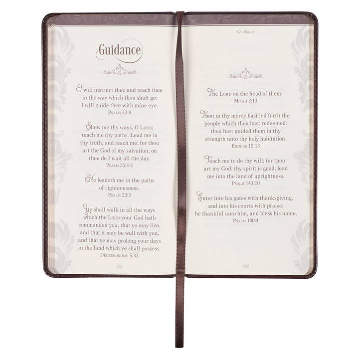 Christian Art Gifts - Wholesale Book - Adult - Gift Book Promises to Strengthen Your Faith KJV Faux Leather