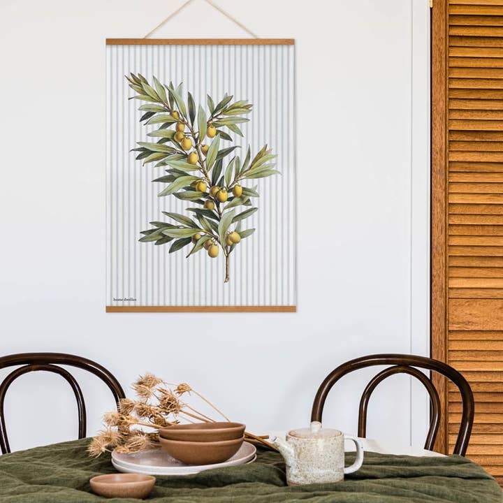 Home Dweller - Wholesale Tea Towel - Olive Branch Tea Towel