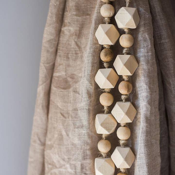 Rustic Reach - Wholesale Curtain Tieback - Solid Wood Handmade Rustic Curtain Tiebacks