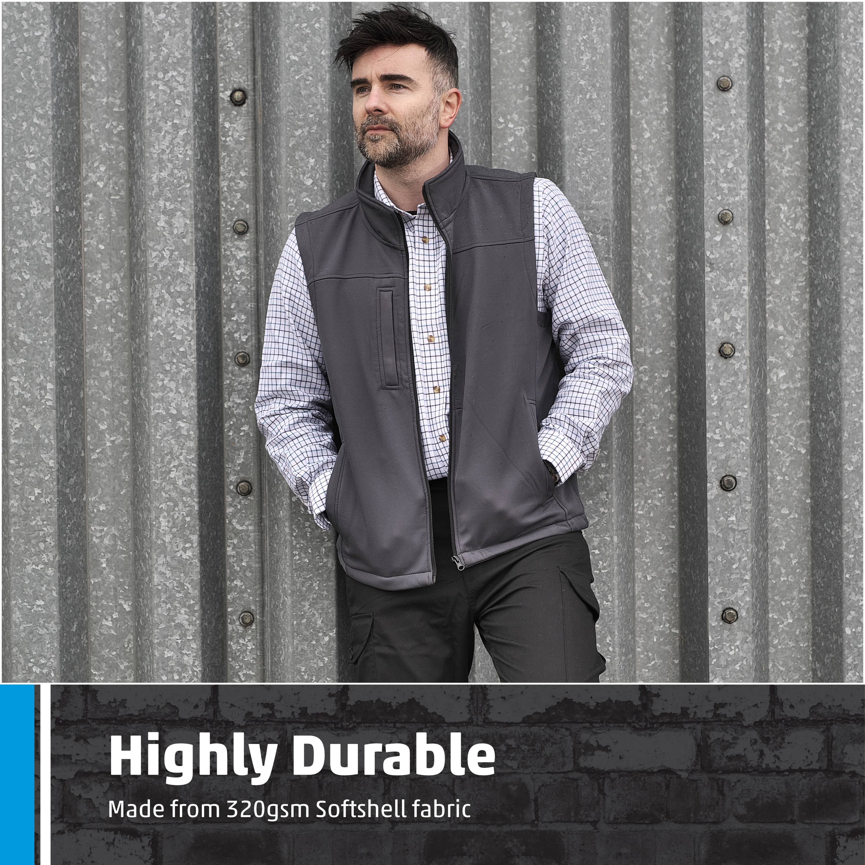 TuffStuff Workwear – wholesale Outerwear Vest - Men’s – Fort Breckland Bodywarmer, Windproof, Breathable, Stylish5