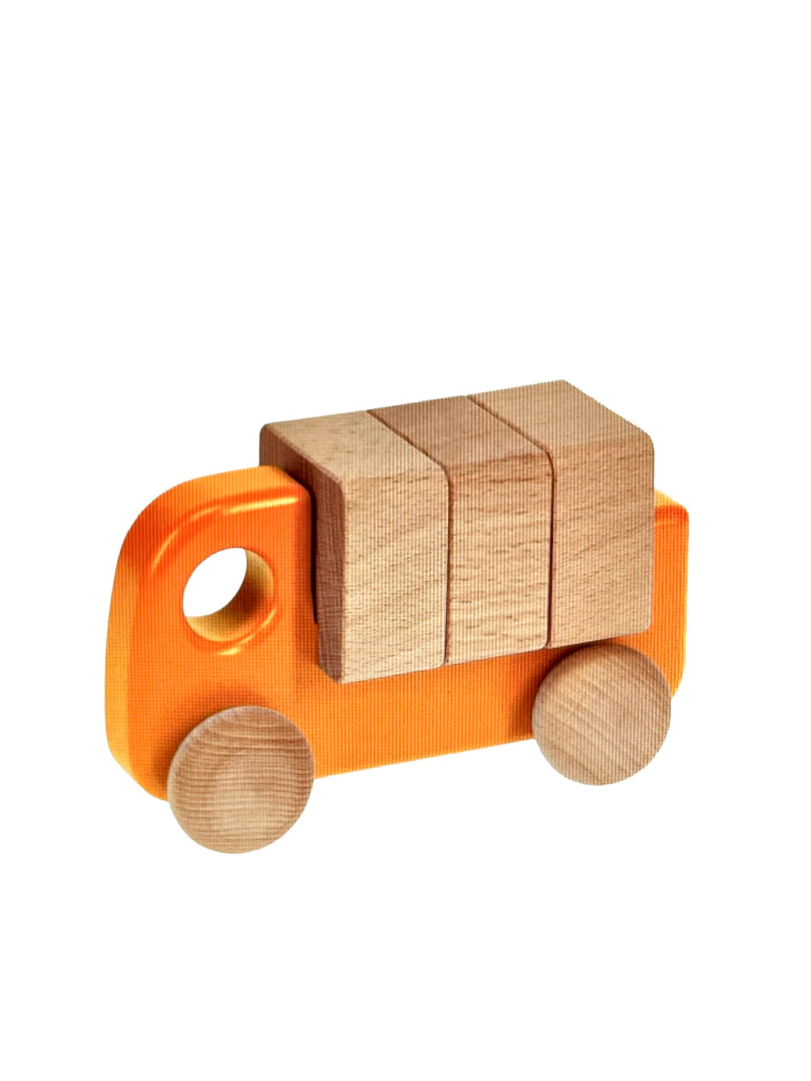 Little Poland Gallery - Wholesale Wood Toy - Kids - BAJO Car with Blocks7