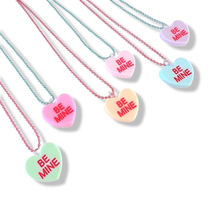 Pop Cutie Accessories & Gifts - Europe - Wholesale Kids Necklace - Kids - Pop Cutie Candy Conversation Heart Necklaces