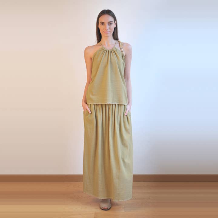 loom.ist - Wholesale Skirt - Women's - Sile Long Skirt6