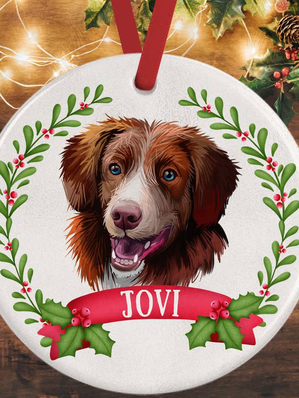 Nova Scotia Duck Tolling Retriever Christmas Decoration for wholesale by WagATudeTags