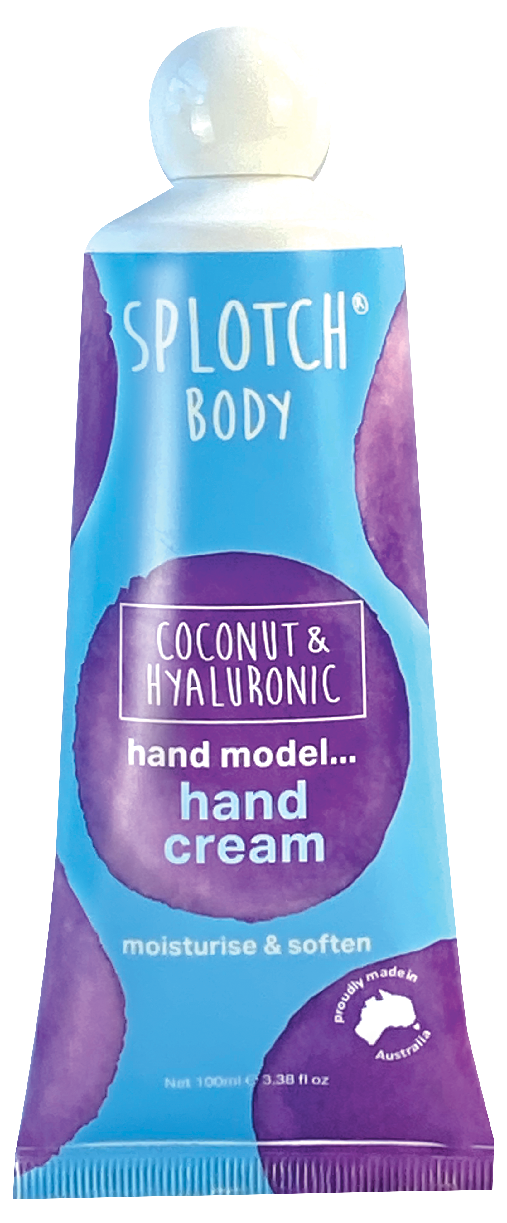 Cognescenti Pty Ltd - Wholesale Hand cream/lotion - Splotch Body Coconut & Hyaluronic Hand Model…Hand Cream0