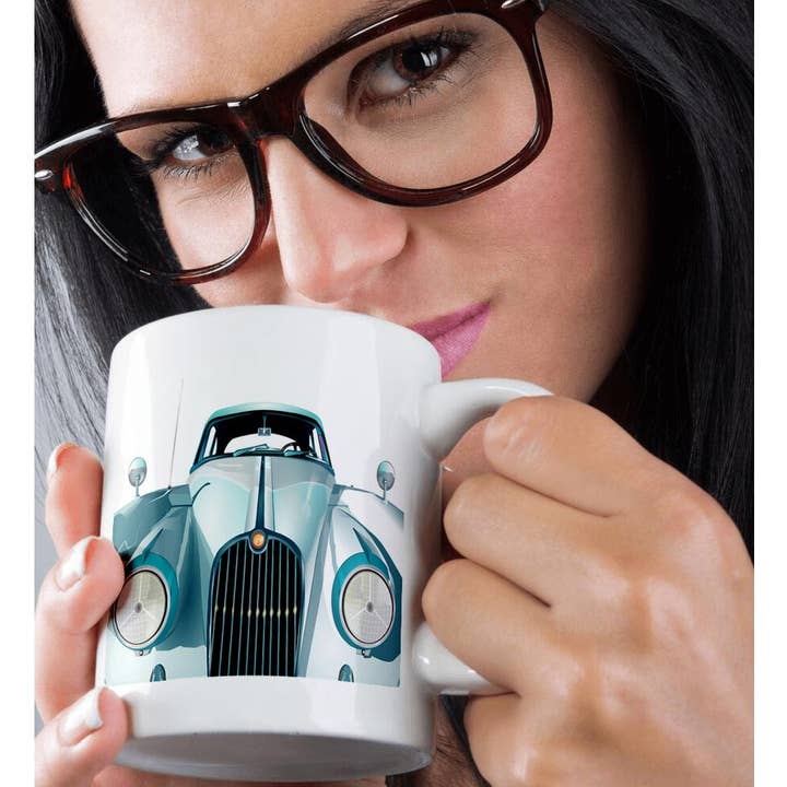 3dRose - Wholesale Coffee Mug - 3dRose, Print of Neat View Of Retro Cartoon Car, Mug9