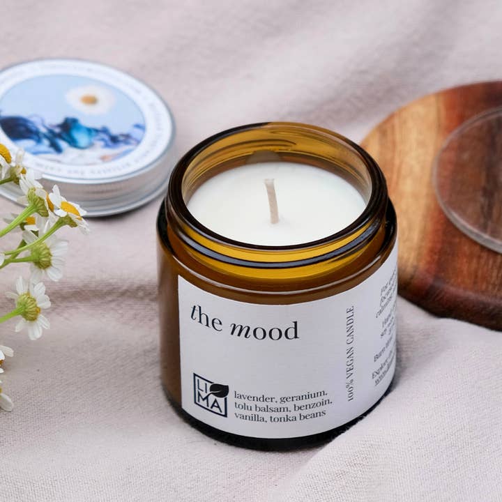 LIMA Cosmetics - Wholesale Jar/Filled Candle - The mood - small summer candle1