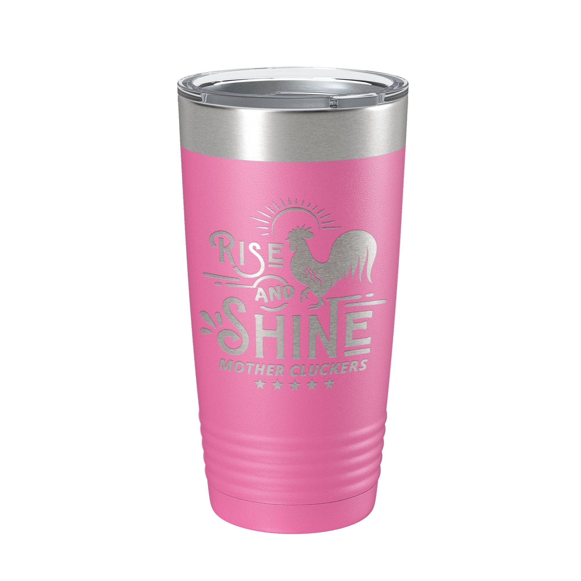 CarveBright - Wholesale Insulated Mug/Tumbler - Rise And Shine Mother Cluckers Tumbler Funny Travel Mug Gift Insulated Laser Engraved Coffee Cup 20 oz8
