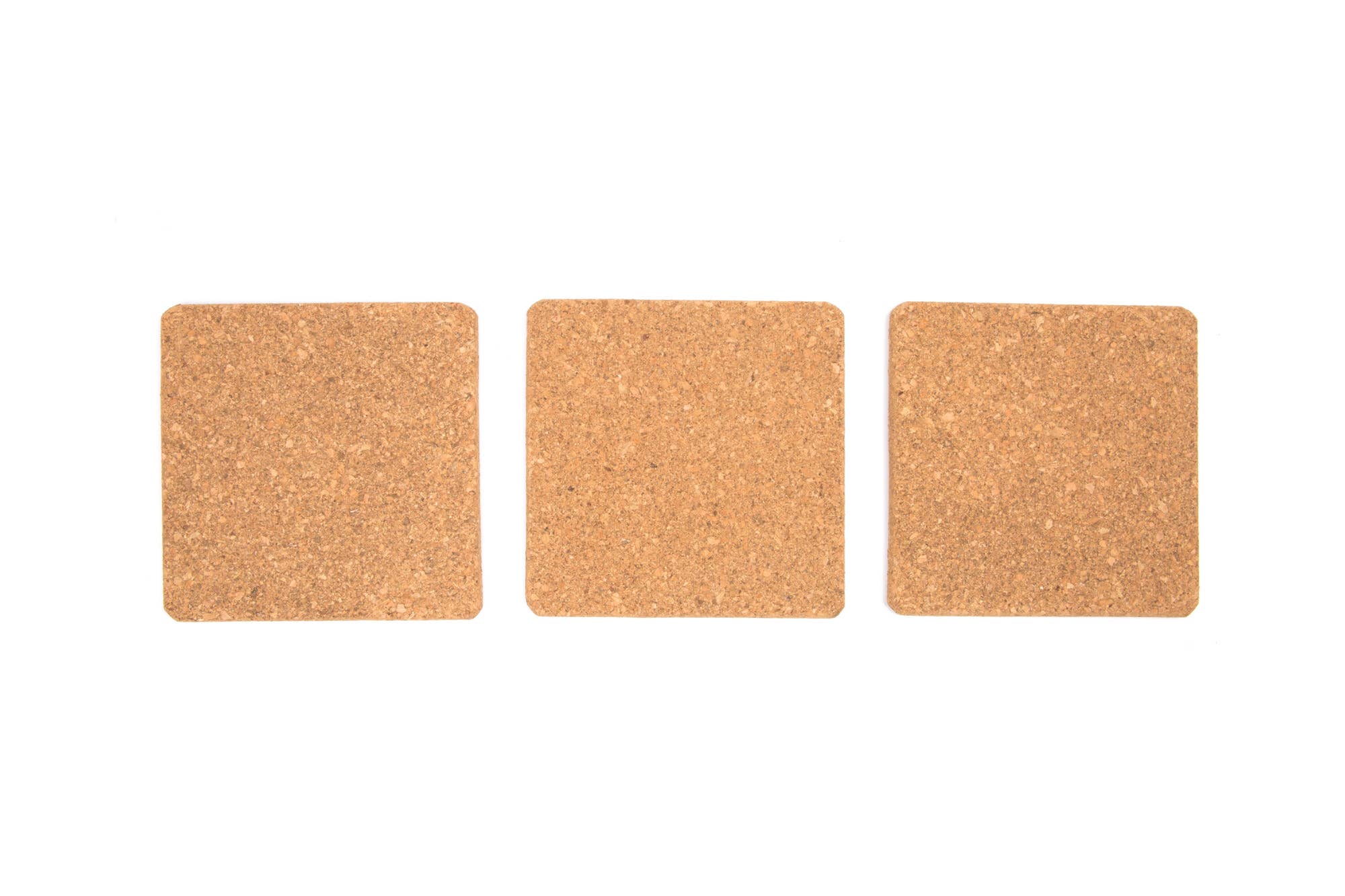 Fox Run Brands - Wholesale Trivet - Fox Run Square Cork Trivets, Set of 3, 7" x 7"3