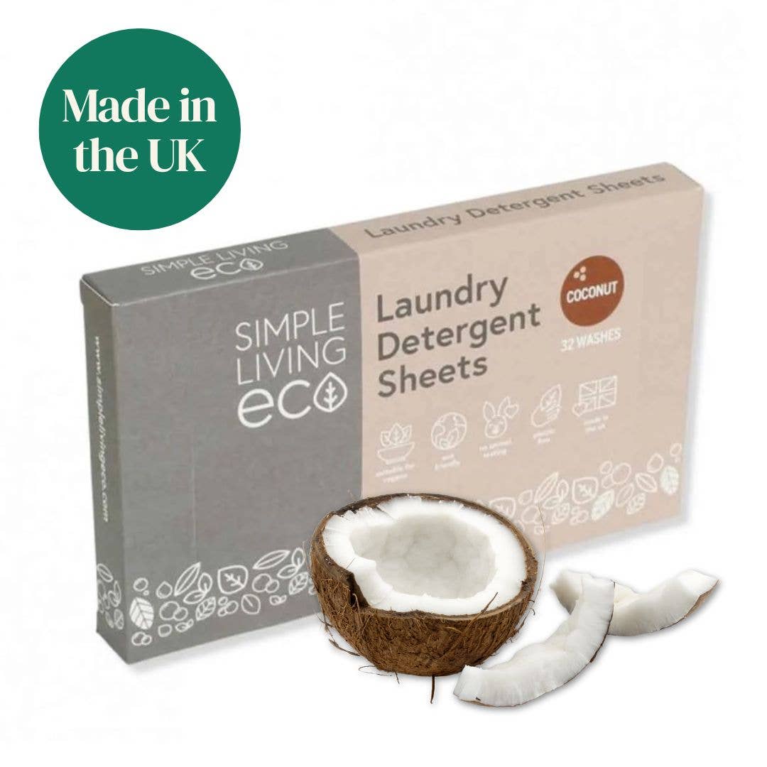 Re:gn – wholesale Laundry detergent powder/pods – Simple Living Eco Laundry Detergent Sheets | Plastic Free | Made in the UK | 32 Washes1
