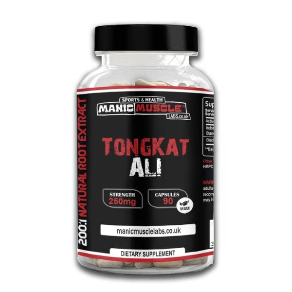Advanced Muscle Nutrition - Venta al por mayor Suplementos/vitaminas para beber - Manic Muscle Labs Tongkat Ali 250 mg 90 cápsulas