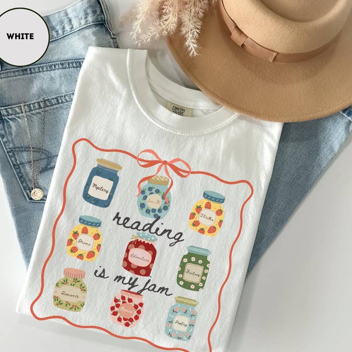 Glaime - Wholesale T-Shirt (Graphic) - Women's - Comfort Colors Bookish Shirt, Bookworm Shirt, Book Lover Tee1