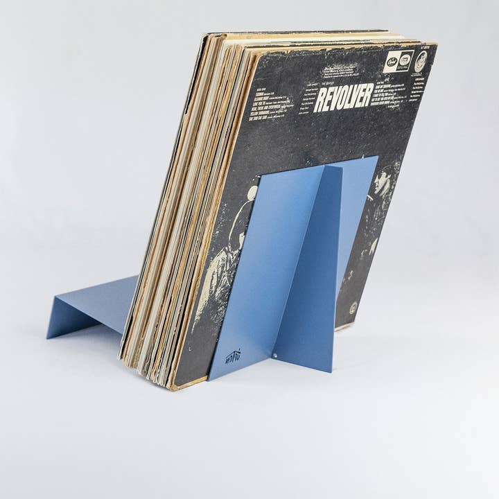 Upton - Wholesale Magazine Rack - LP Stand - Blue6