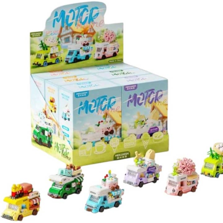 L-D6.1 S47 Byggklossar Husbil - 6 st i D för wholesale av Menga Trading