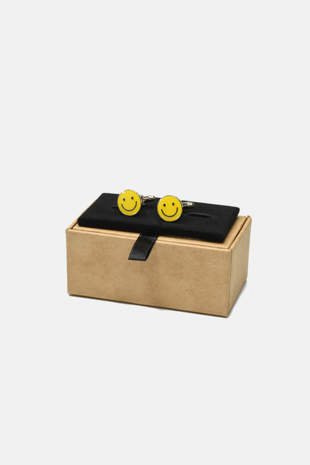 Curated Basics - Vente Boutons de manchette - Boutons de manchette Smiley Face1