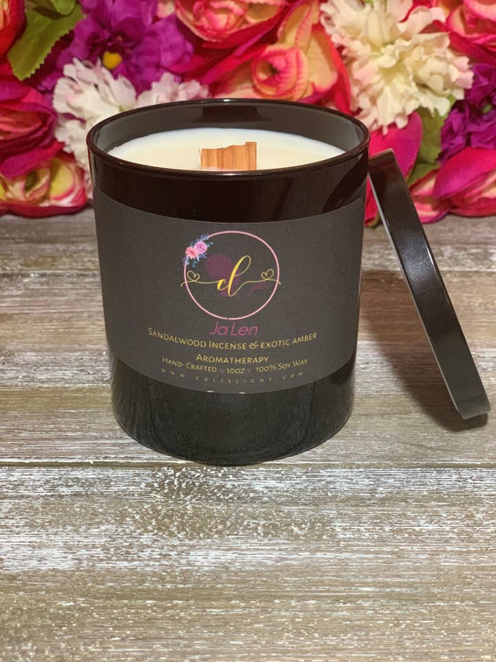 Ja`Len (encens au bois de santal et ambre exotique) pour la vente par Cali`s Light