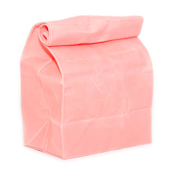 Eco-Friendly Lunch Bag, Coral Pink for wholesale by WAAM Industries