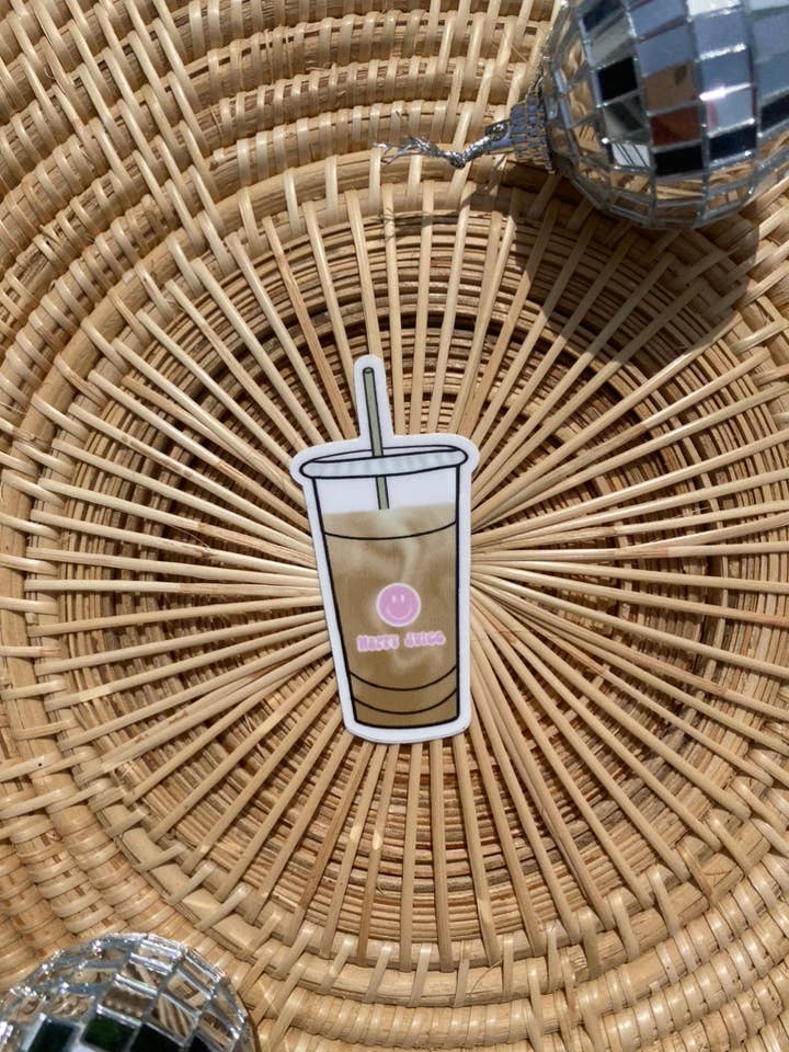 Etiqueta de café gelado por atacado de Craftedbyjdco