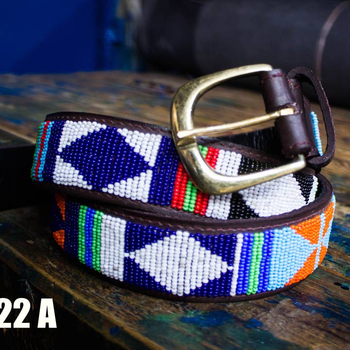 Ceintures - "Diamants Simples" pour la vente par MAASAI CHIEF