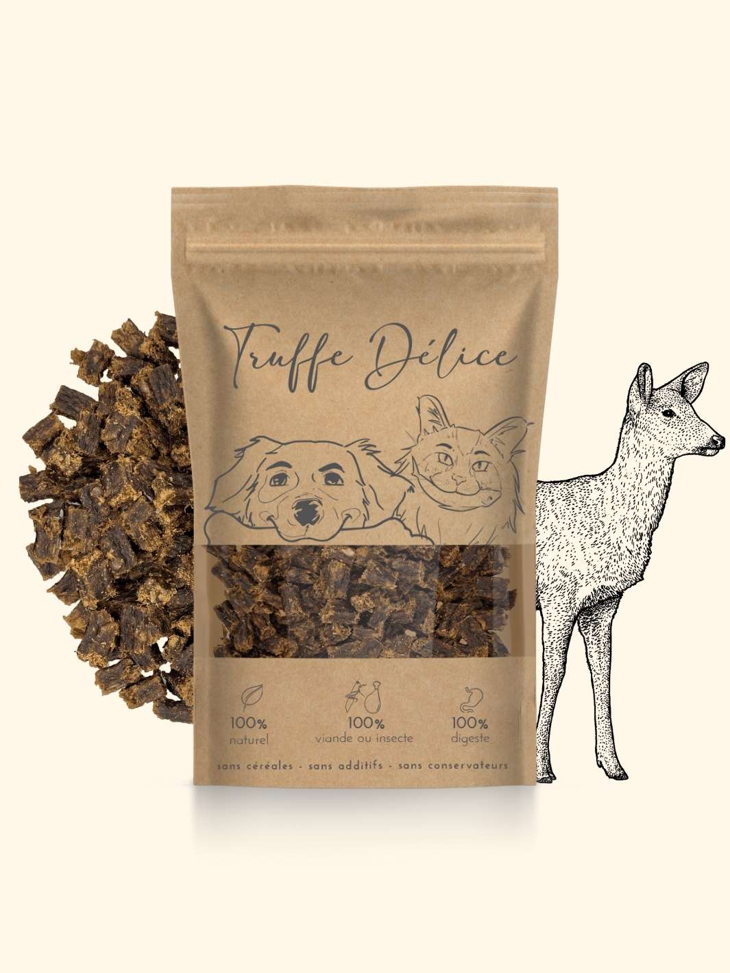 Truffe Délice - Wholesale Pet Treats - Dog - Doe treats0