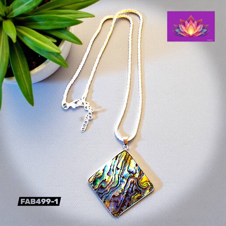 Abalone Necklaces - 2 options for wholesale by Funky Aura Boutique