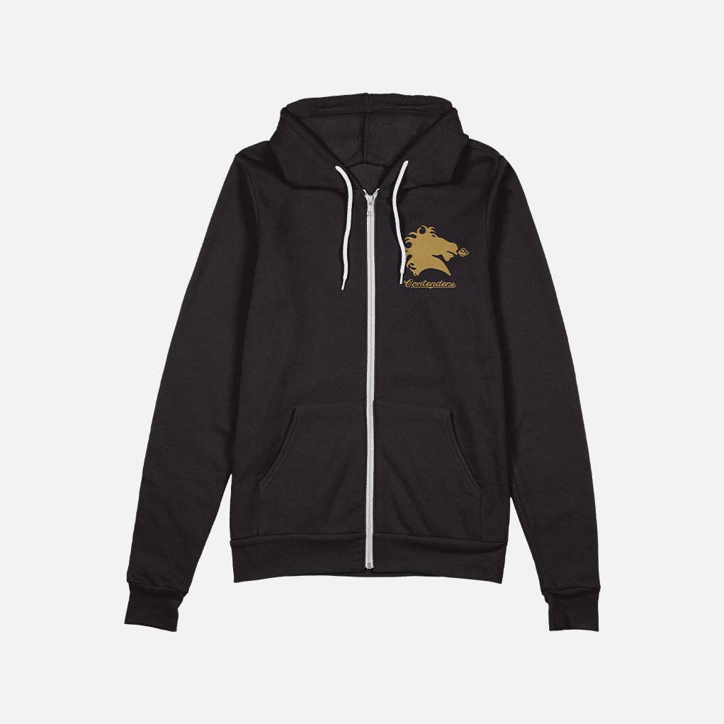 Contenders Clothing - Wholesale Hoodie - Men's - ROCKY STALLION ROBE ZIP UP HOODIE3