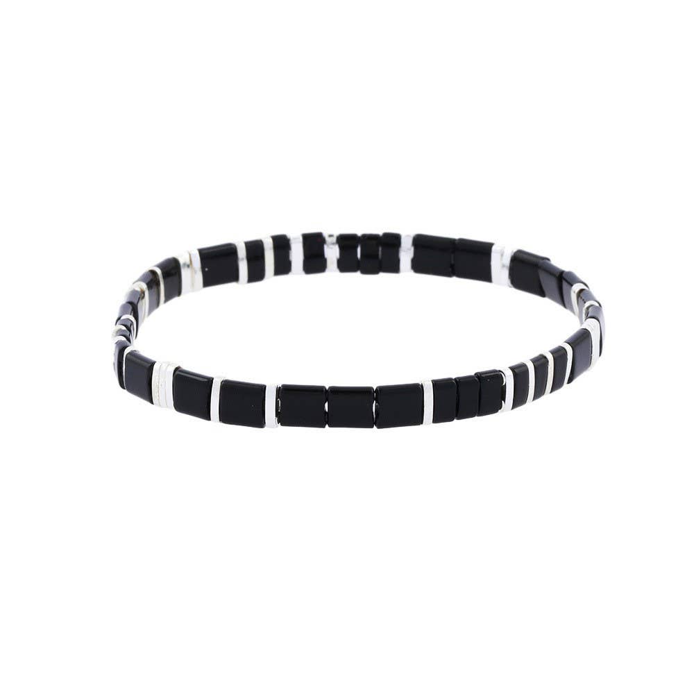 Mio Queena – Engroshandel Perlearmbånd – 5 mm TILA perle armbånd med elastik - BJ4