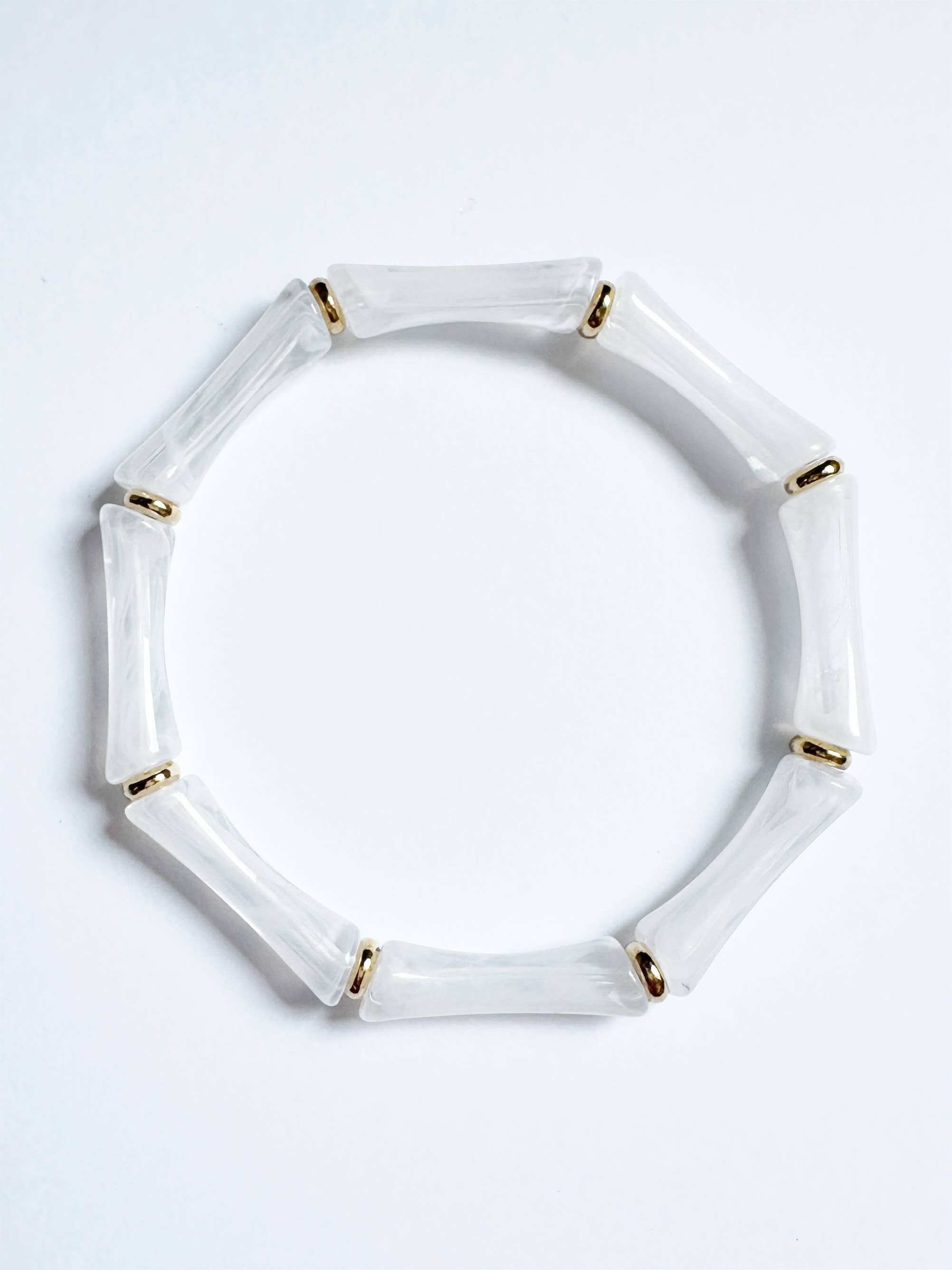 Sandy + Rizzo – wholesale Beaded bracelet – Bamboo Acrylic Bracelets8