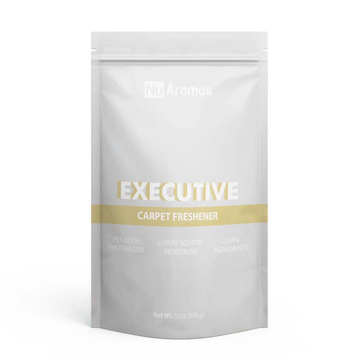 Executive | Polvere Rinfrescante e Deodorante per Tappeti - 32oz per la vendita all'ingrosso da parte di NuAromas | Home Fragrance