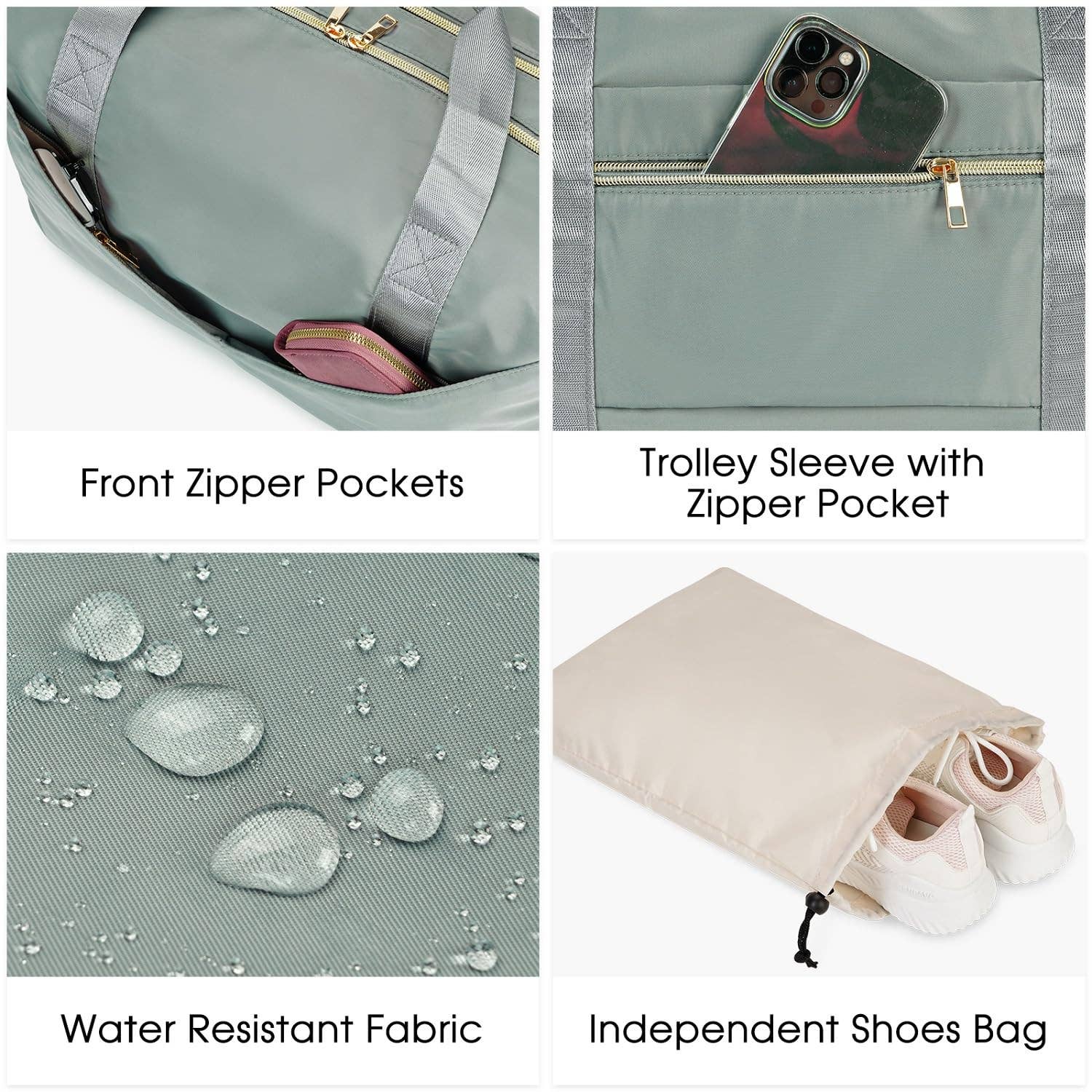 wandf - Wholesale Weekender Bag - Women's - Underseat Carry-on Luggage Duffel Bag Weekender Overnight18