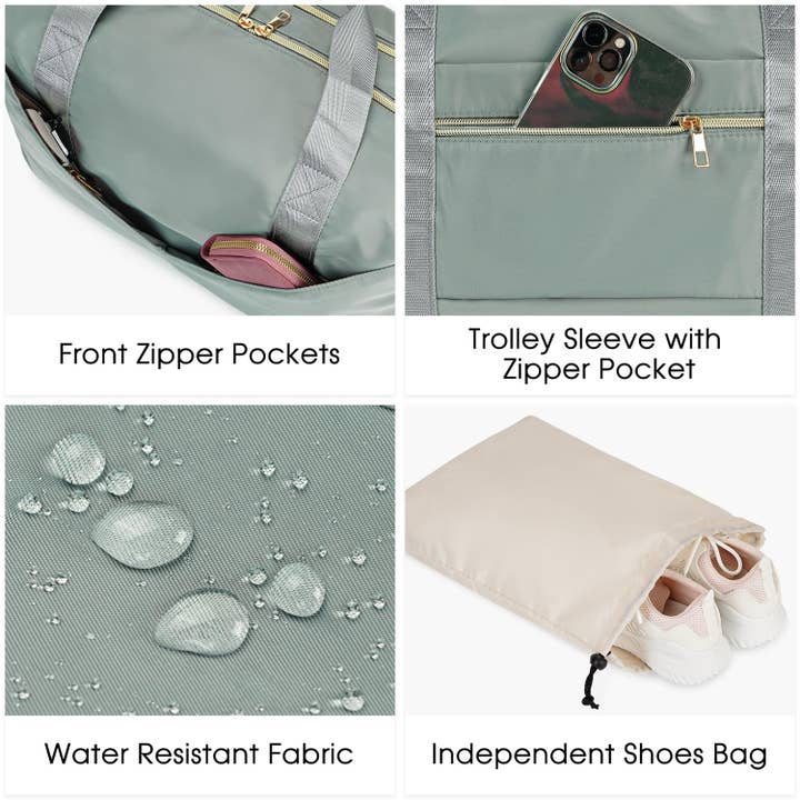 wandf - Wholesale Weekender Bag - Women's - Underseat Carry-on Luggage Duffel Bag Weekender Overnight18