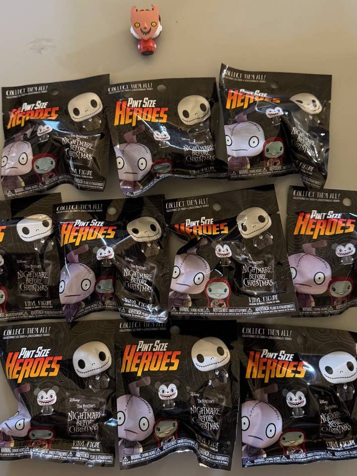 Nightmare Before Christmas Vinyl Figure Blind Bag -Lot of 10 for wholesale by Wildwood Enterprises LLC