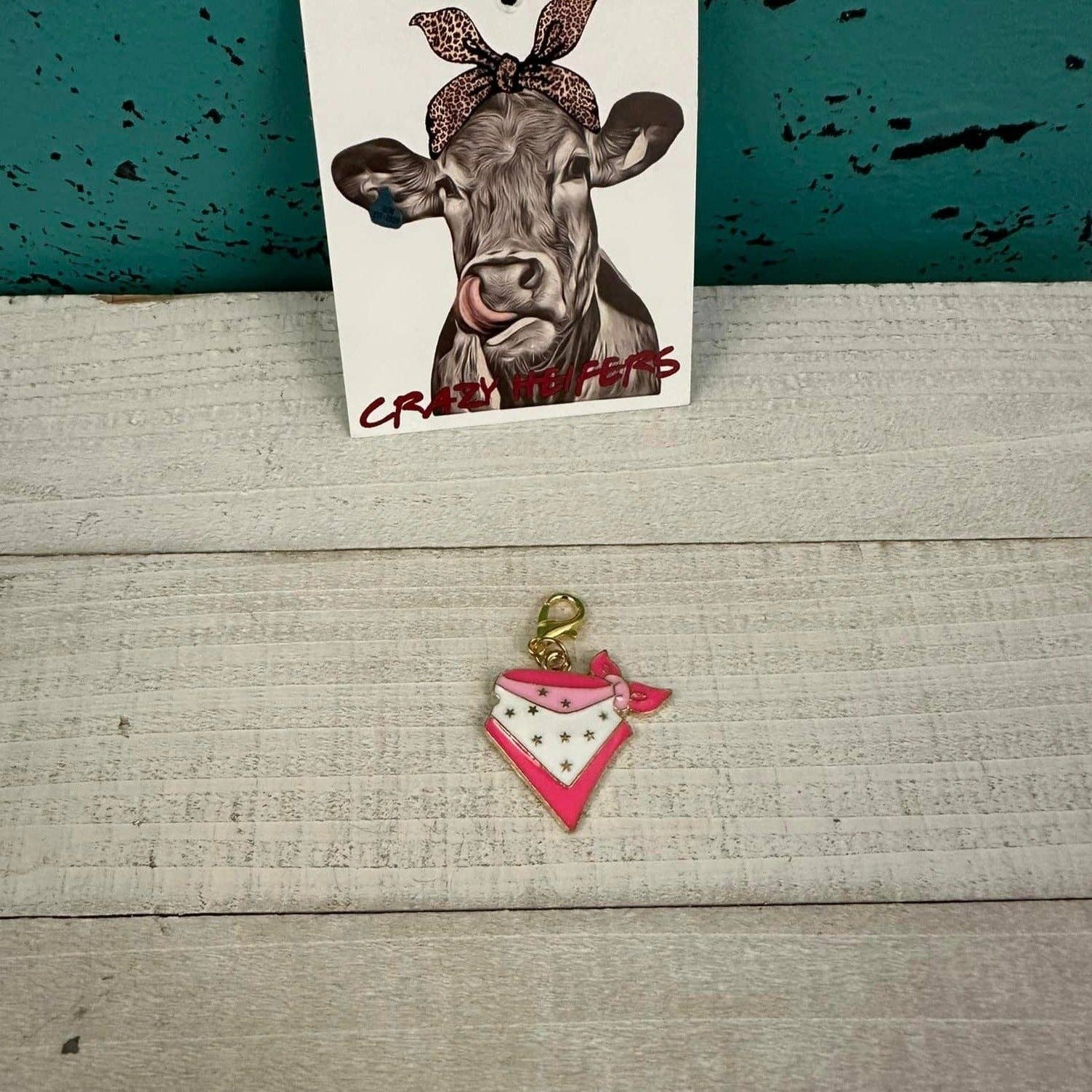 Crazy Heifers Wholesale - Wholesale Individual Charm/Pendant - Clip-on Charms Gold Tone V215