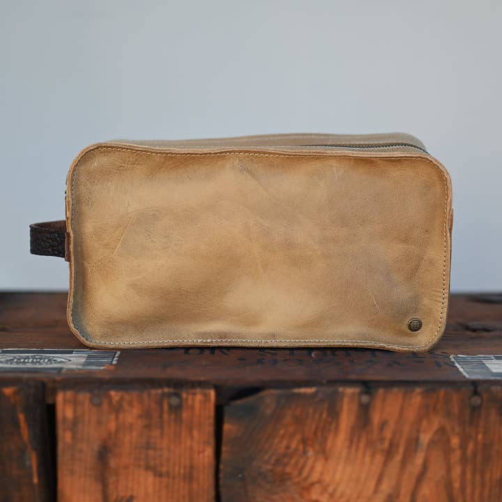 Dopp Kit | Fargo Camel for wholesale by Stash