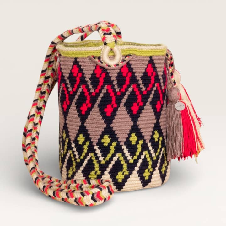 Bolso cruzado geométrico M | Thistle para venta al por mayor de Guajii Design