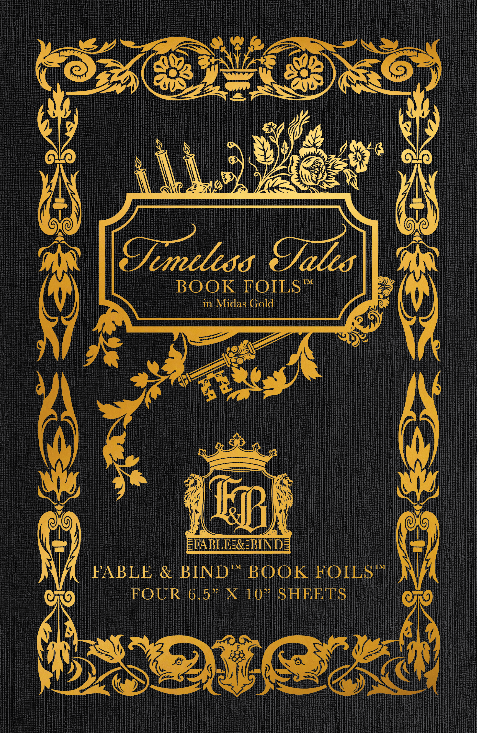 Fable and Bind - Wholesale Book Cover - Timeless Tales Fable & Bind Book Foil™1