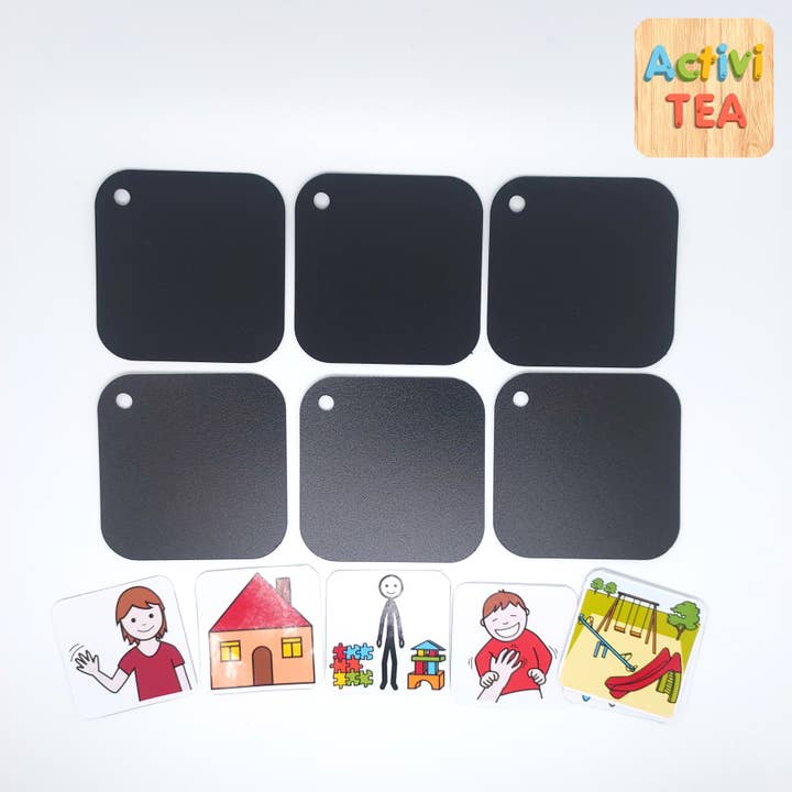Activitea - Wholesale Keychain - Kids - Communication keychain for pictograms1