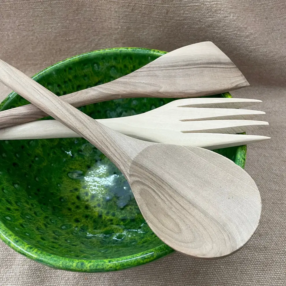 BAHIA HOME - Wholesale Serving Utensil - Walnut kitchen utensils1