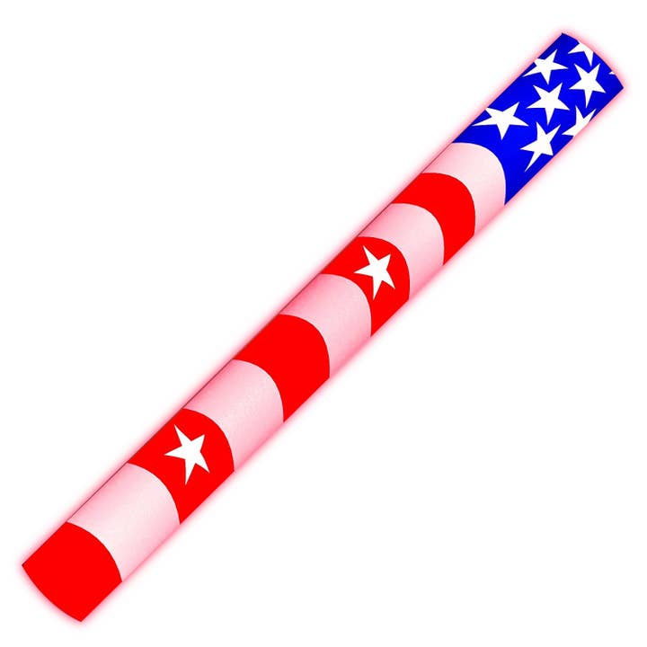 Blinkee.com, LLC – Großhandel Flagge – Cheer Stick, 7-farbiger Schaumstoff, US-Flagge, 4. Juli