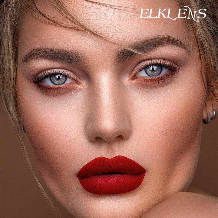 ELKLENS - Venta al por mayor Lentes de contacto - Lentes de contacto ELKLENS Peacock Tone Morado3