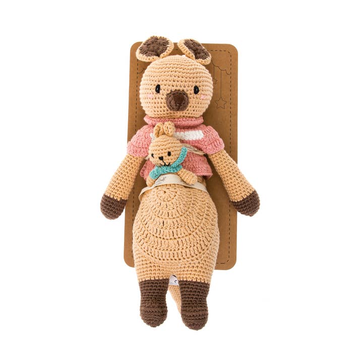 Hands Craft - Wholesale Doll - Kids - Handmade Crochet Doll: Karo Standing