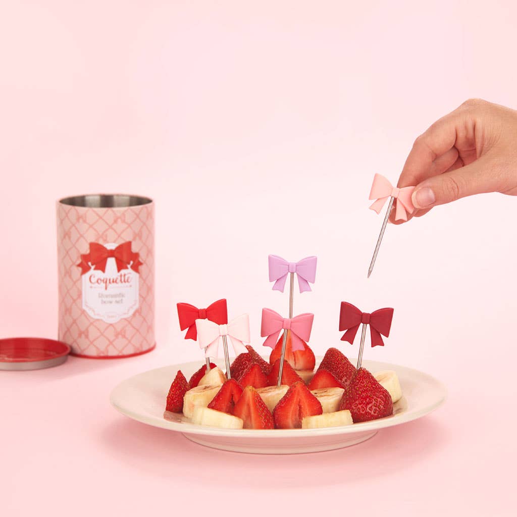 Balvi - Venta al por mayor Tenedores de cocina - Tenedor aperitivo,Coquette,colores surt.,inox1