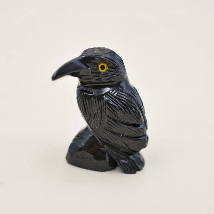 ASCEND - Wholesale Decorative Figurine - Black Onyx Crow3
