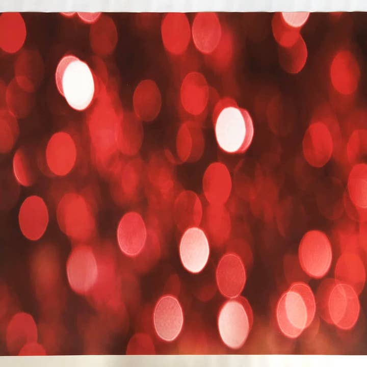 SALE/Op voorraad/KLAAR om te verzenden 5ft x 3ft Red Bokeh voor wholesale door Swanky Prints
