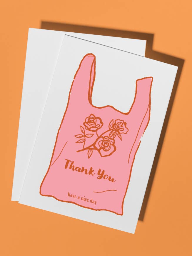 THANK YOU BAG for wholesale by Los Feliz Goods